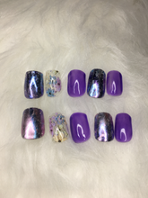 Load image into Gallery viewer, Purple Jelly | Press On Nails | Thee Finesse Queen