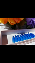 Load image into Gallery viewer, Blue Lagoon | Jelly Press On Nails | Thee Finesse Queen
