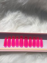 Load image into Gallery viewer, Pink Smoke Jelly | Press On Nails | Thee Finesse Queen