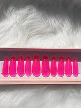 Load image into Gallery viewer, Pink Smoke Jelly | Press On Nails | Thee Finesse Queen