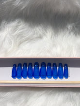 Load image into Gallery viewer, Blue Lagoon | Jelly Press On Nails | Thee Finesse Queen