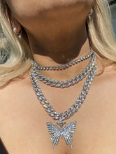 Load image into Gallery viewer, Butterfly Pendant Necklace Set | Thee Finesse Queen